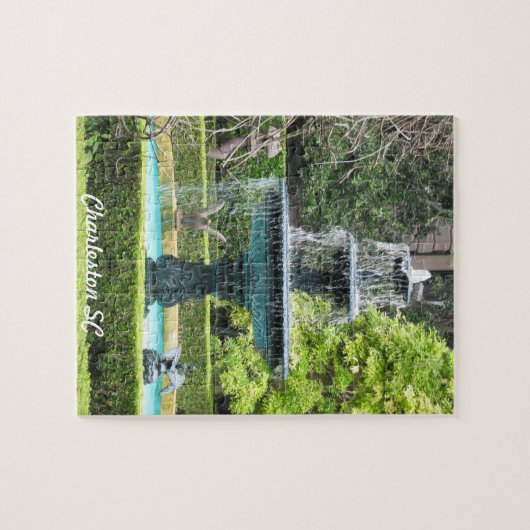 Charleston South Carolina Garden Fozzle Puzzle (Horizontal)