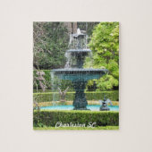 Charleston South Carolina Garden Fozzle Puzzle (Vertikal)