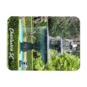 Charleston South Carolina Garden Magnet (Horizontal)