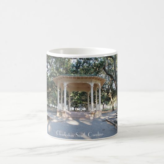 Charleston South Carolina, Gazebo, Battery Kaffeetasse (Mittel)