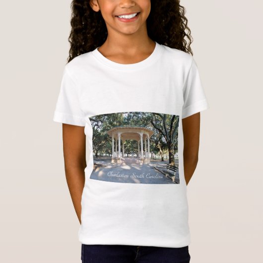 Charleston South Carolina, Gazebo, Battery T-Shirt (Vorderseite)