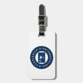 Charleston South Carolina Gepäckanhänger (Vorderseite vertikal)