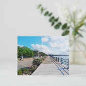 Charleston South Carolina Harbour Postkarte (Stehend Vorderseite)