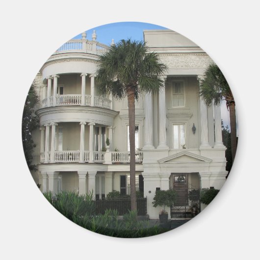 Charleston South Carolina Historic Zuhause Magnet (Vorne)