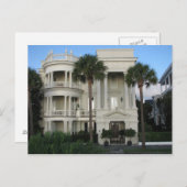 Charleston South Carolina Historic Zuhause Postcar Postkarte (Vorne/Hinten)