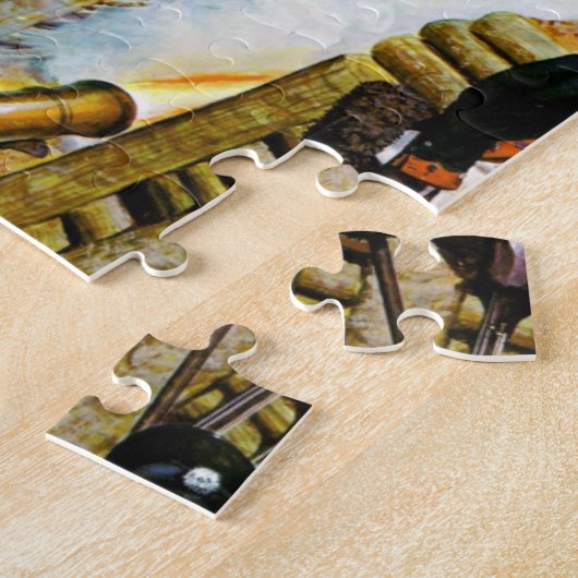 Charleston, South Carolina im Juni 1776 Puzzle (Seite)