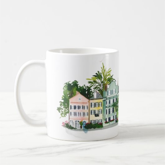 Charleston South Carolina Kaffeetasse (Links)