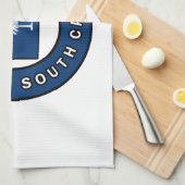 Charleston South Carolina Küchentuch (Viertel Falte)