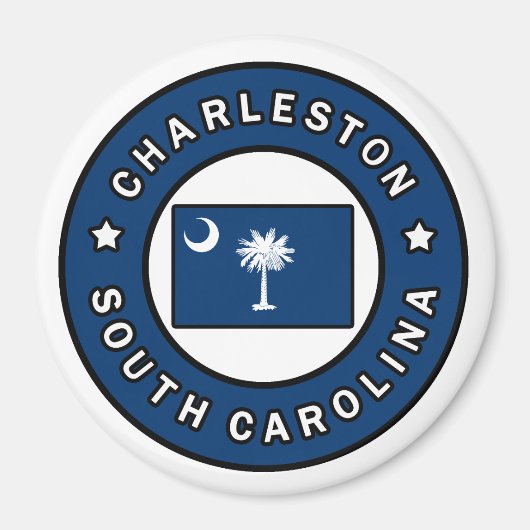 Charleston South Carolina Magnet (Vorne)