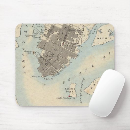 Charleston, South Carolina Mousepad (Mit Mouse)