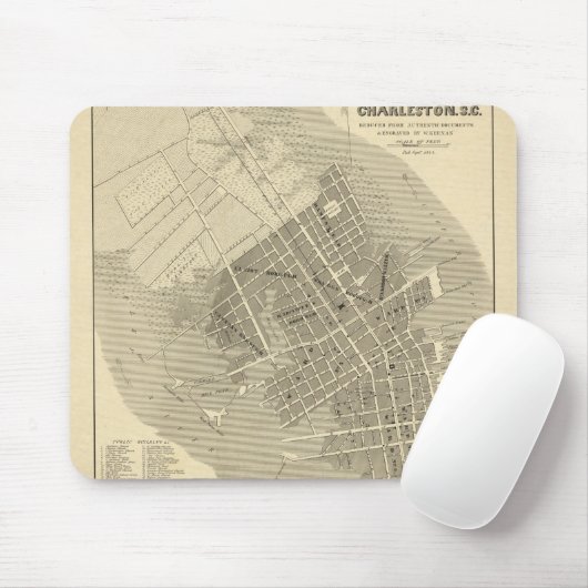 Charleston, South Carolina Mousepad (Mit Mouse)