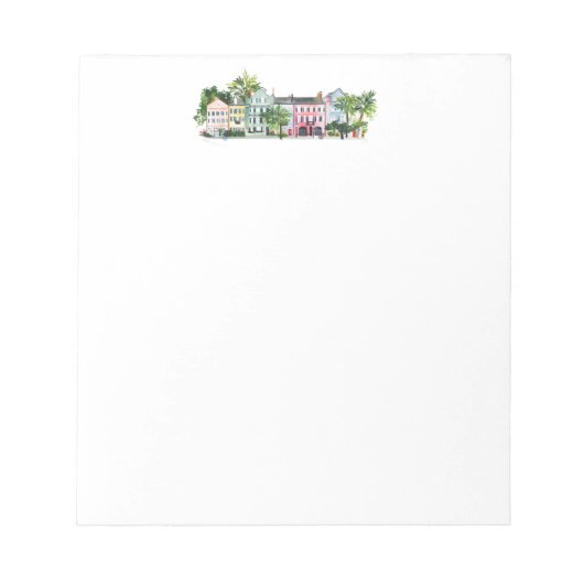 Charleston South Carolina Notizblock (Vorderseite)