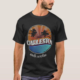 Charleston South Carolina Palm Tree T-Shirt