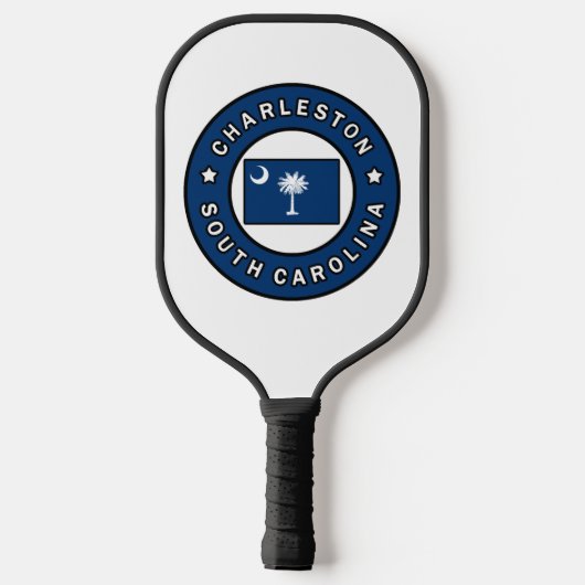 Charleston South Carolina Pickleball Schläger (Rückseite)