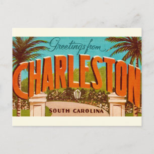 Charleston South Carolina Postcard Postkarte