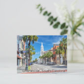 Charleston, South Carolina Postcard Souvenir Postkarte (Stehend Vorderseite)