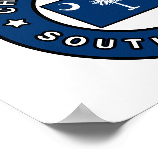 Charleston South Carolina Poster (Ecke)