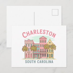 Charleston, South Carolina Postkarte