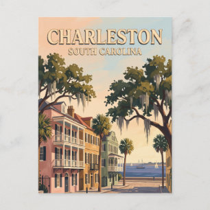 Charleston South Carolina Postkarte