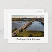 Charleston South Carolina Postkarte (Vorne/Hinten)