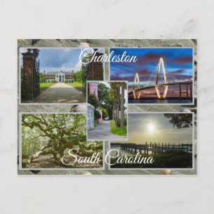Charleston South Carolina Postkarte