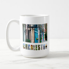 Charleston South Carolina Rainbow Row Houses Kaffeetasse
