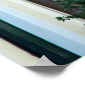 Charleston South Carolina Rainbow Row Houses Poster (Ecke)