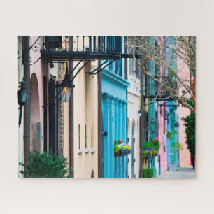 Charleston South Carolina Rainbow Row Houses Puzzle
