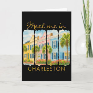 Charleston South Carolina Reise Trip Treffen Sie m Karte
