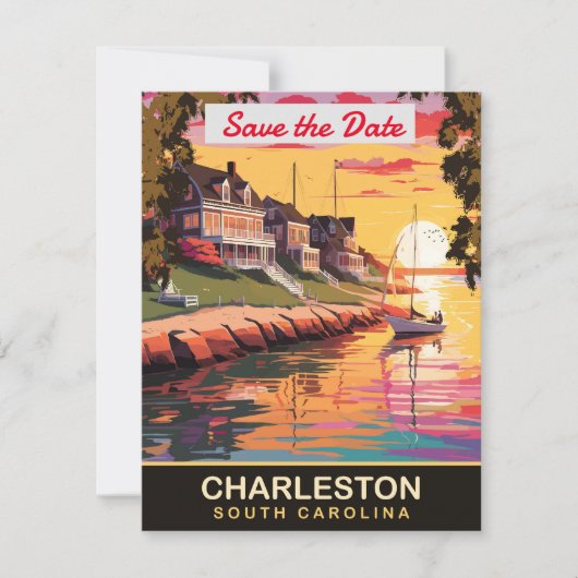 Charleston, South Carolina, Save The Date (Vorderseite)
