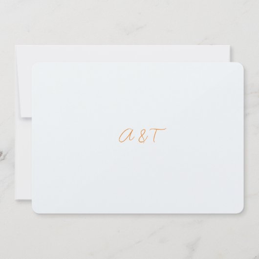 Charleston South Carolina Save the Date Einladung (Rückseite)