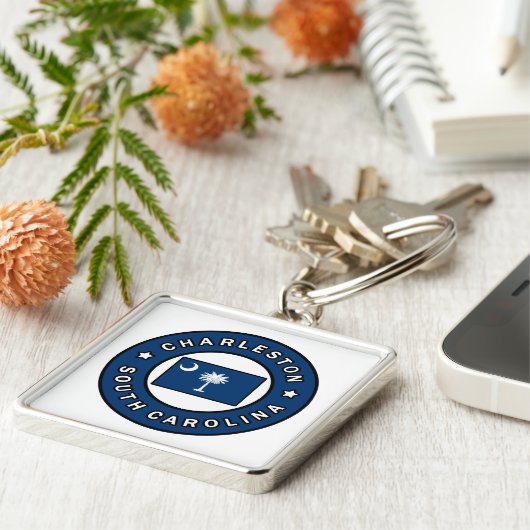 Charleston South Carolina Schlüsselanhänger (Seite)