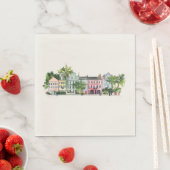 Charleston South Carolina Serviette (Beispiel)