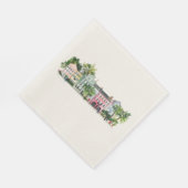 Charleston South Carolina Serviette (Ecke)