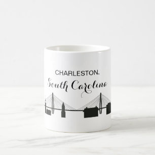 Charleston South Carolina Skyline-Kaffee-Tasse Kaffeetasse