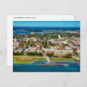 Charleston, South Carolina Skyline Postcard Postkarte (Vorne/Hinten)