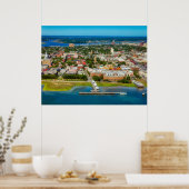 Charleston, South Carolina Skyline Poster (Küche)