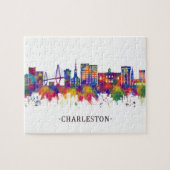 Charleston South Carolina Skyline Puzzle (Horizontal)