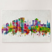 Charleston South Carolina Skyline Puzzle (Horizontal)