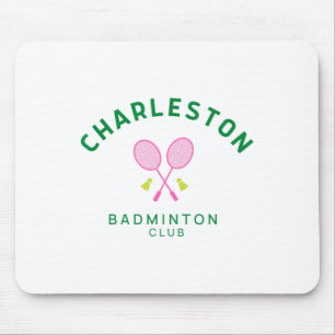 Charleston South Carolina Tennis Badminton Club Mousepad