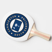 Charleston South Carolina Tischtennis Schläger (Seitenansicht)