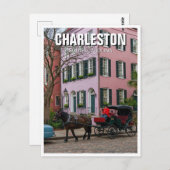 Charleston South Carolina Travel Postkarte (Vorne/Hinten)