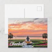 Charleston, South Carolina, USA Postkarte (Vorne/Hinten)