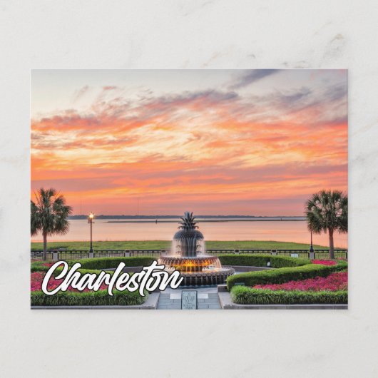 Charleston, South Carolina, USA Postkarte (Vorderseite)