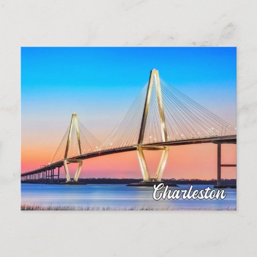 Charleston, South Carolina, Vereinigte Staaten Postkarte (Vorderseite)