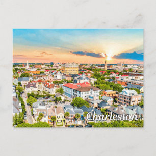 Charleston, South Carolina, Vereinigte Staaten Postkarte