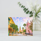 Charleston, South Carolina, Vereinigte Staaten Postkarte (Stehend Vorderseite)