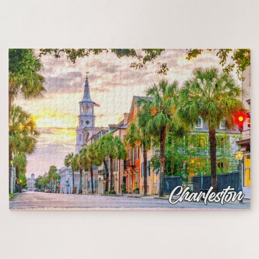 Charleston, South Carolina, Vereinigte Staaten Puzzle (Horizontal)