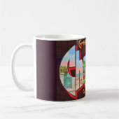 Charleston South Carolina Vintage Postcard Mug Kaffeetasse (Links)