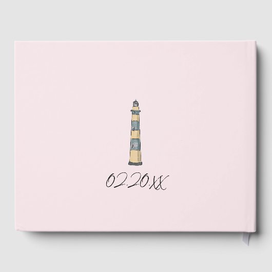 Charleston, South Carolina Wedding Gästebuch (Rückseite)